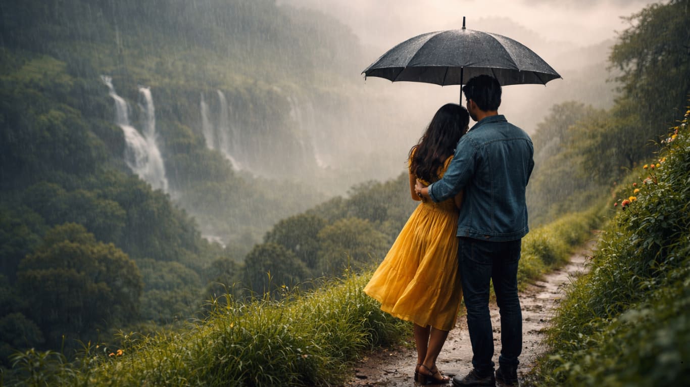 Mussoorie in monsoon