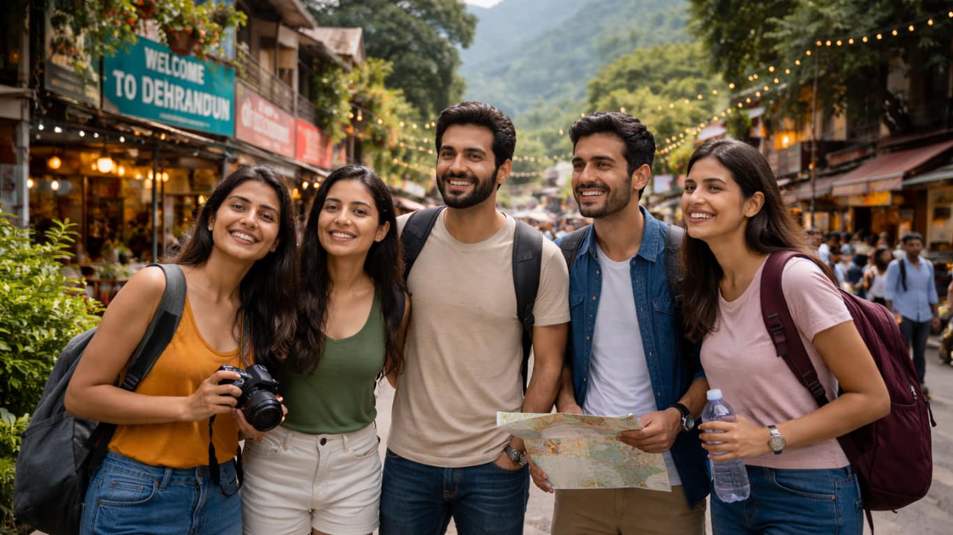 Touring around Dehradun city