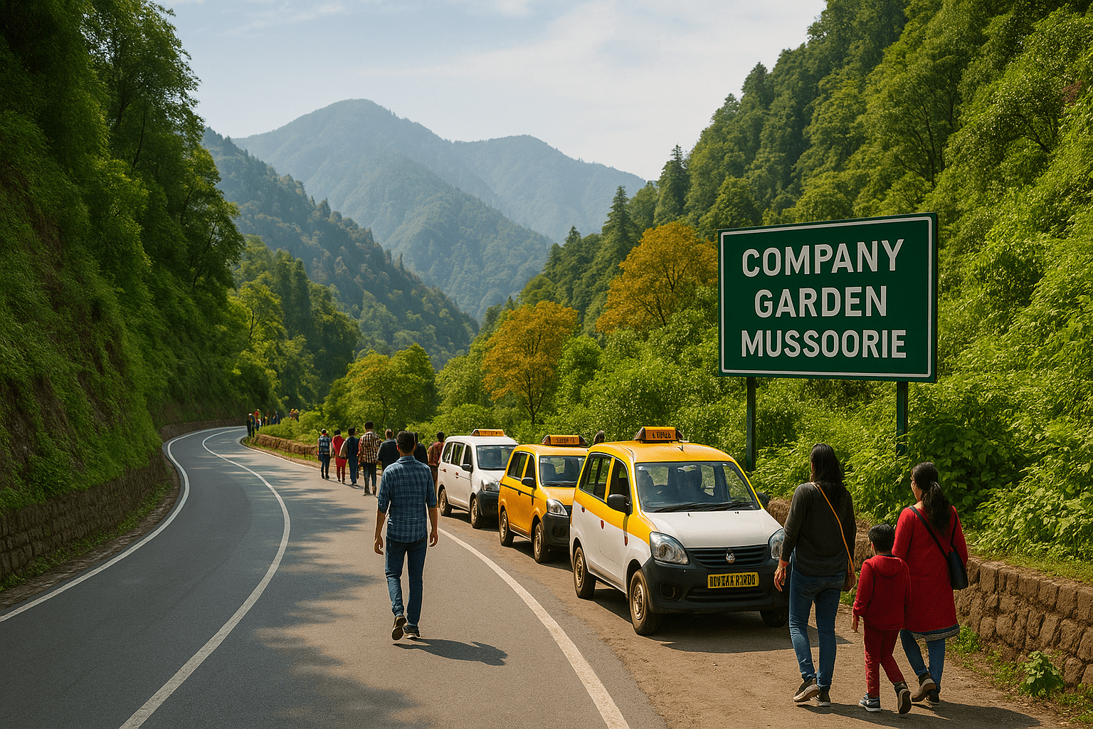 Company Garden Mussoorie