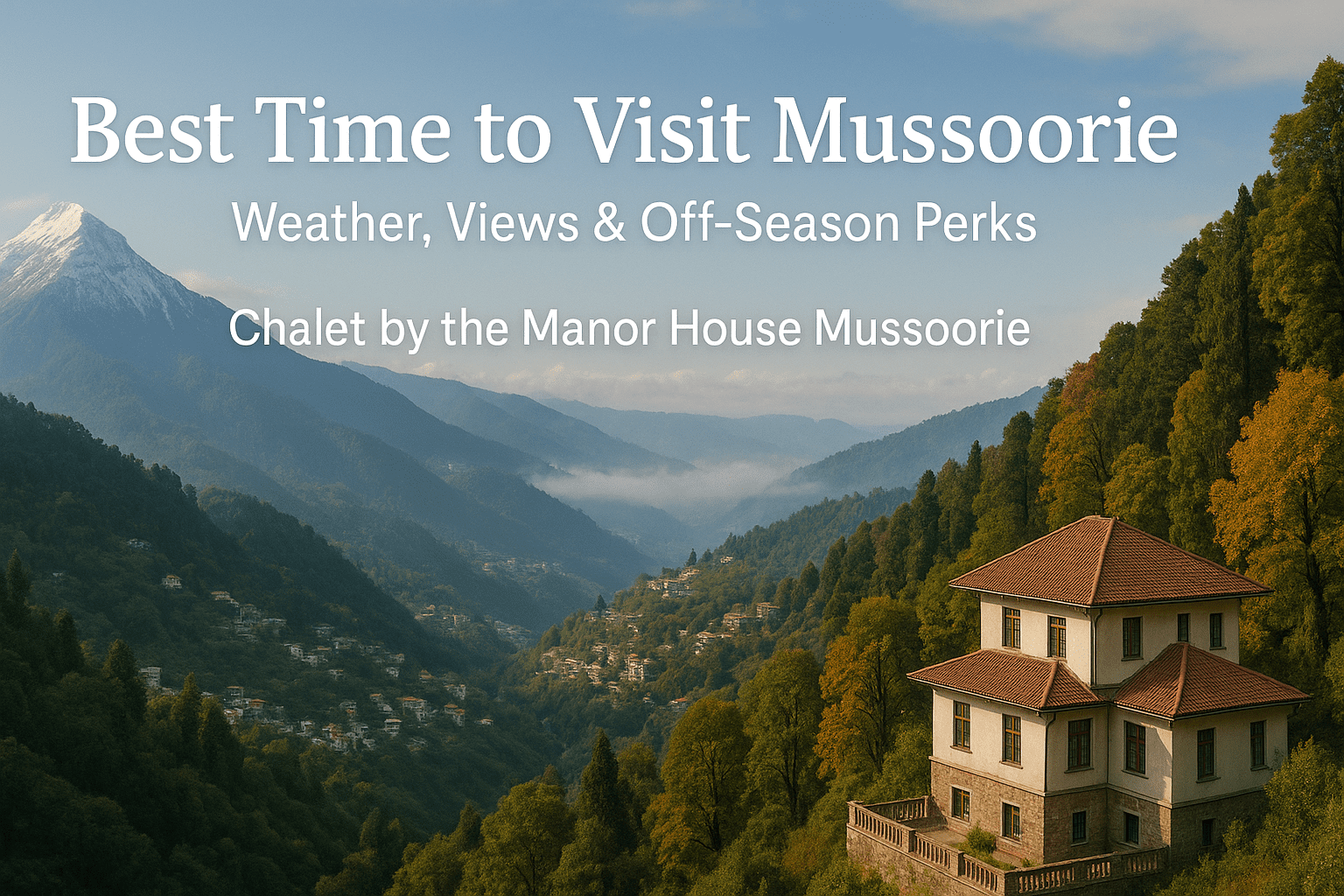 best time to visit mussoorie