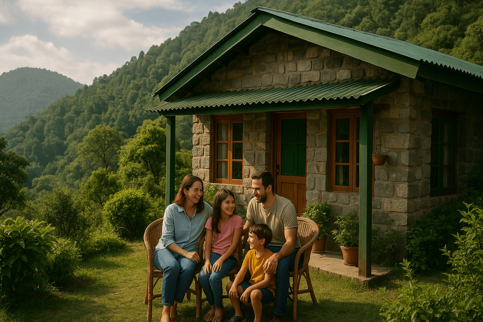 Family-friendly homestay in Mussoorie