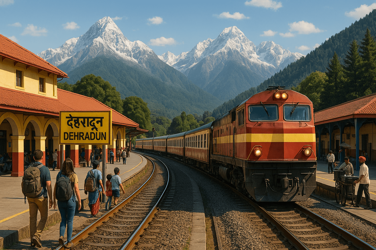 Can I go to Mussoorie by train