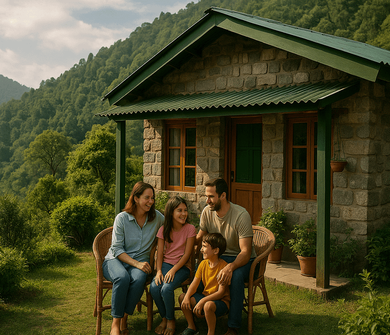 Family-friendly homestay in Mussoorie