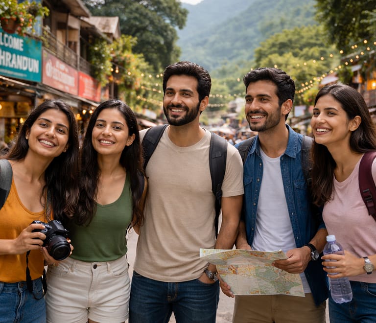 Touring around Dehradun city