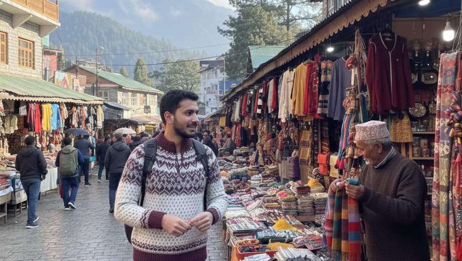 Shopping in mussoorie