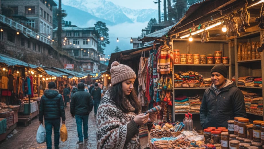 Shopping in mussoorie
