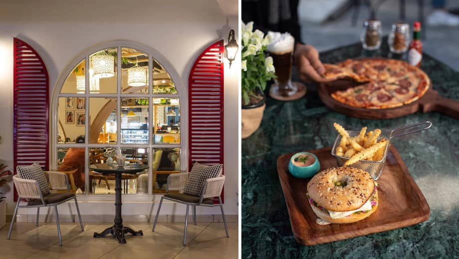 Bend Café Dehradun specialty coffee setup